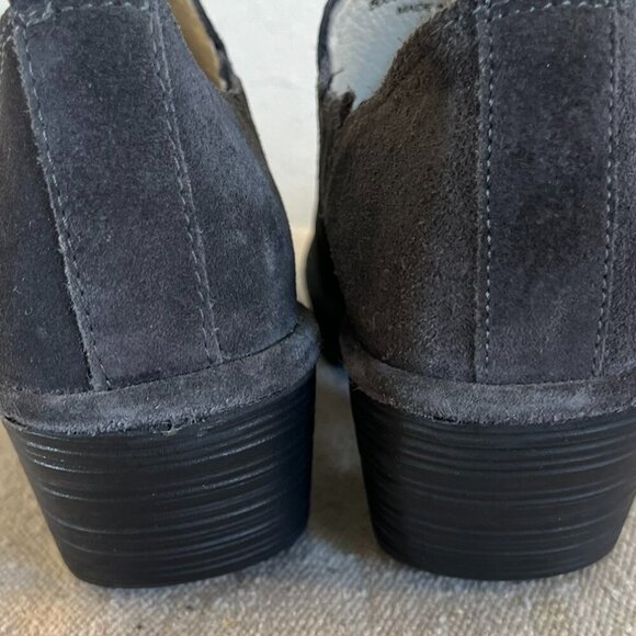 Fly London Woman's Suede Low Ankle Slip-On Wedge Shoes Sz 7 - 7.5 - Picture 5 of 13